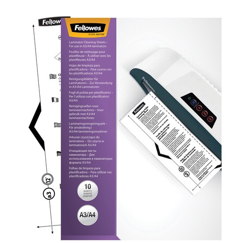 Fellowes laminator 10pk - fellowes,